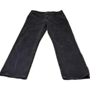 Madewell Jeans '90's Straighy women's 28 Straight Leg, High Rise Black Wash